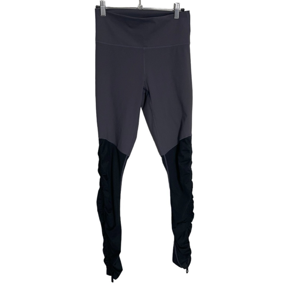 Fabletics Gray Black Yoga Goddess Leggings Small